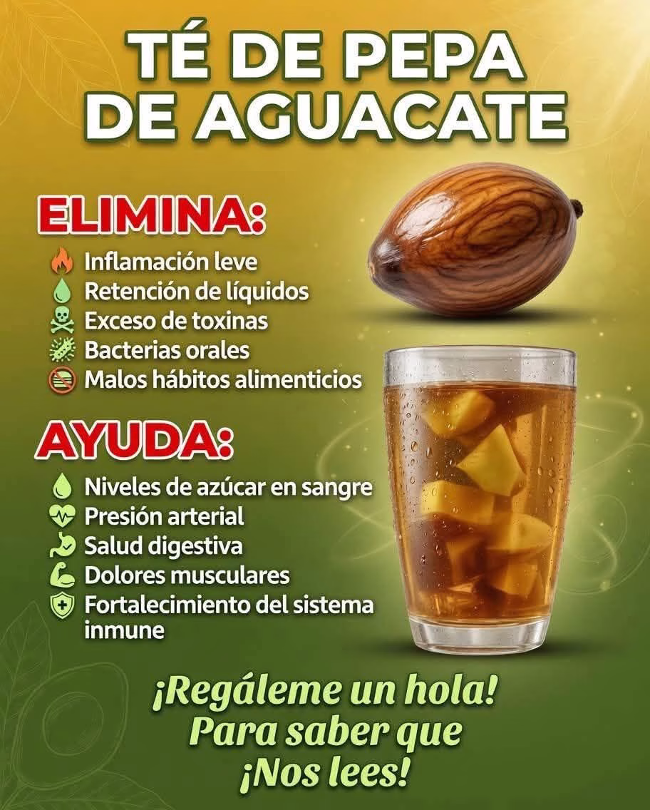 Té de Pepa de Aguacate y Sus Beneficios Naturales