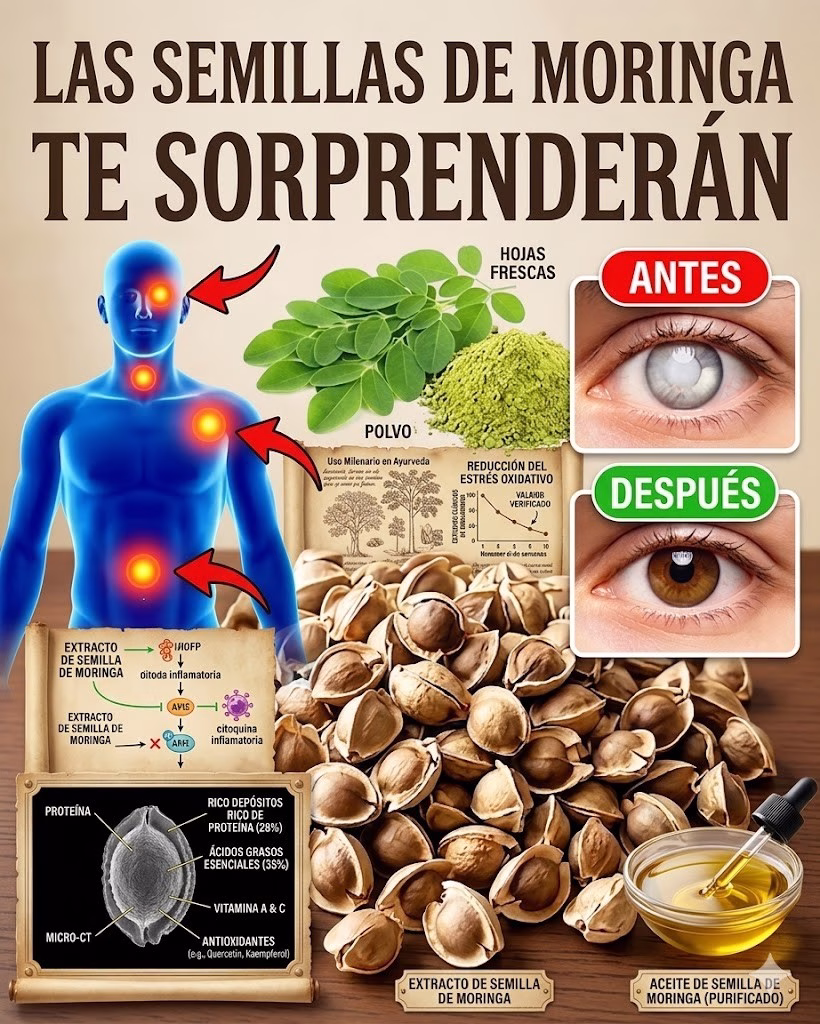 Moringa Para La Vista Y El Bienestar General: El Secreto Del Árbol De La Vida