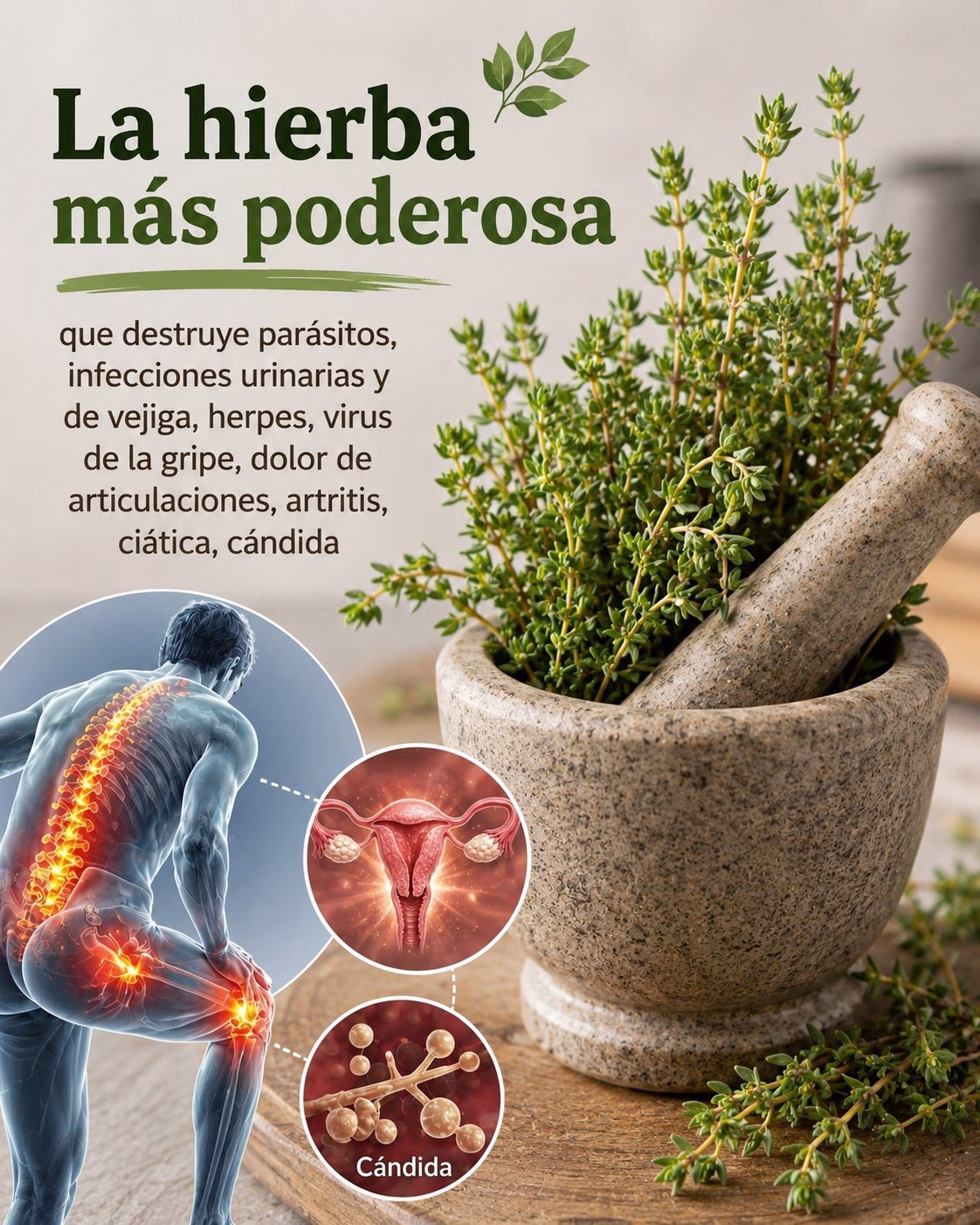 LA HIERBA MÁS POTENTE QUE DESTRUYE PARÁSITOS, INFECCIONES DEL TRACTO URINARIO Y DE LA VEJIGA, HERPES Y VIRUS DE LA GRIPE Receta completa 👇👇