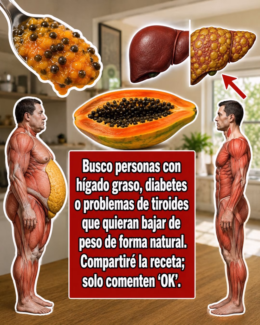 Poder oculto de las semillas de papaya para un hígado sano y un vientre plano