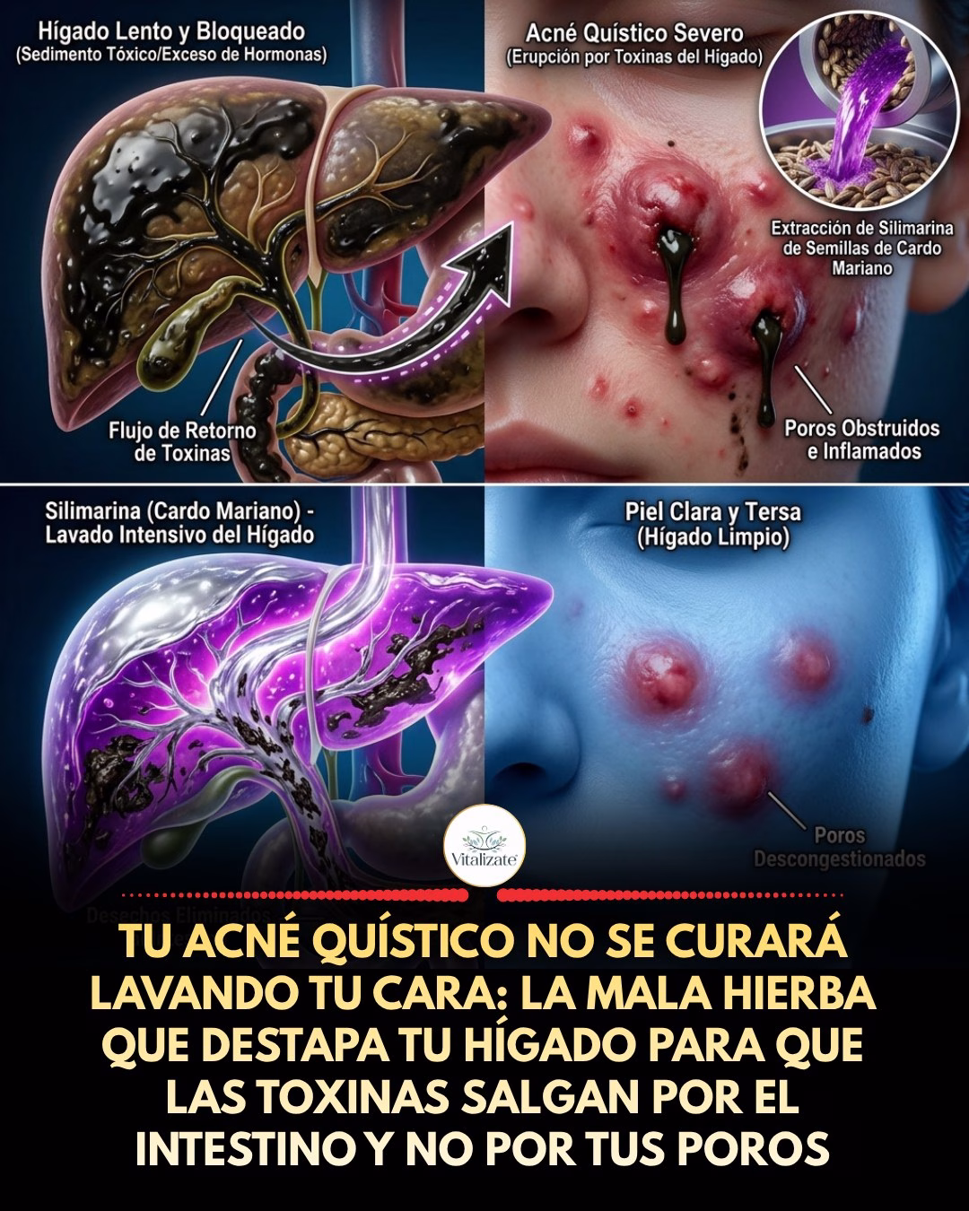 Cuidado del Hígado: Señales de Sobrecarga que tu cuerpo no puede ocultar