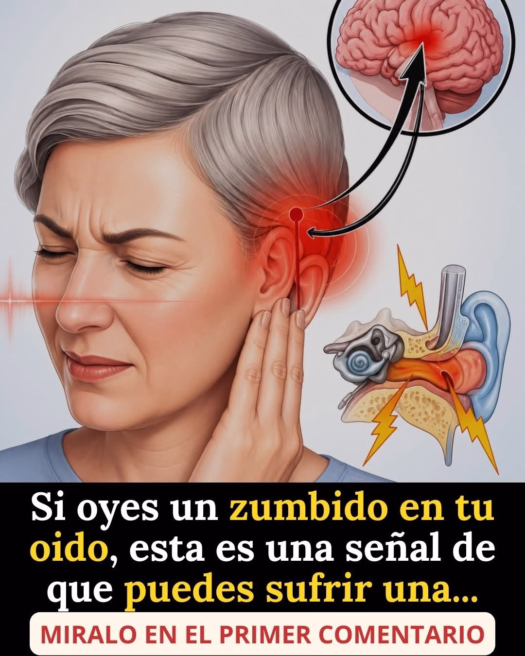 Si oyes zumbido en tu oido, esta es una señal de lo que sufriras.