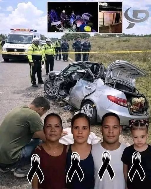 Tragedia en carretera deja una familia marcada por el dolor: un viaje que terminó de la forma menos esperada