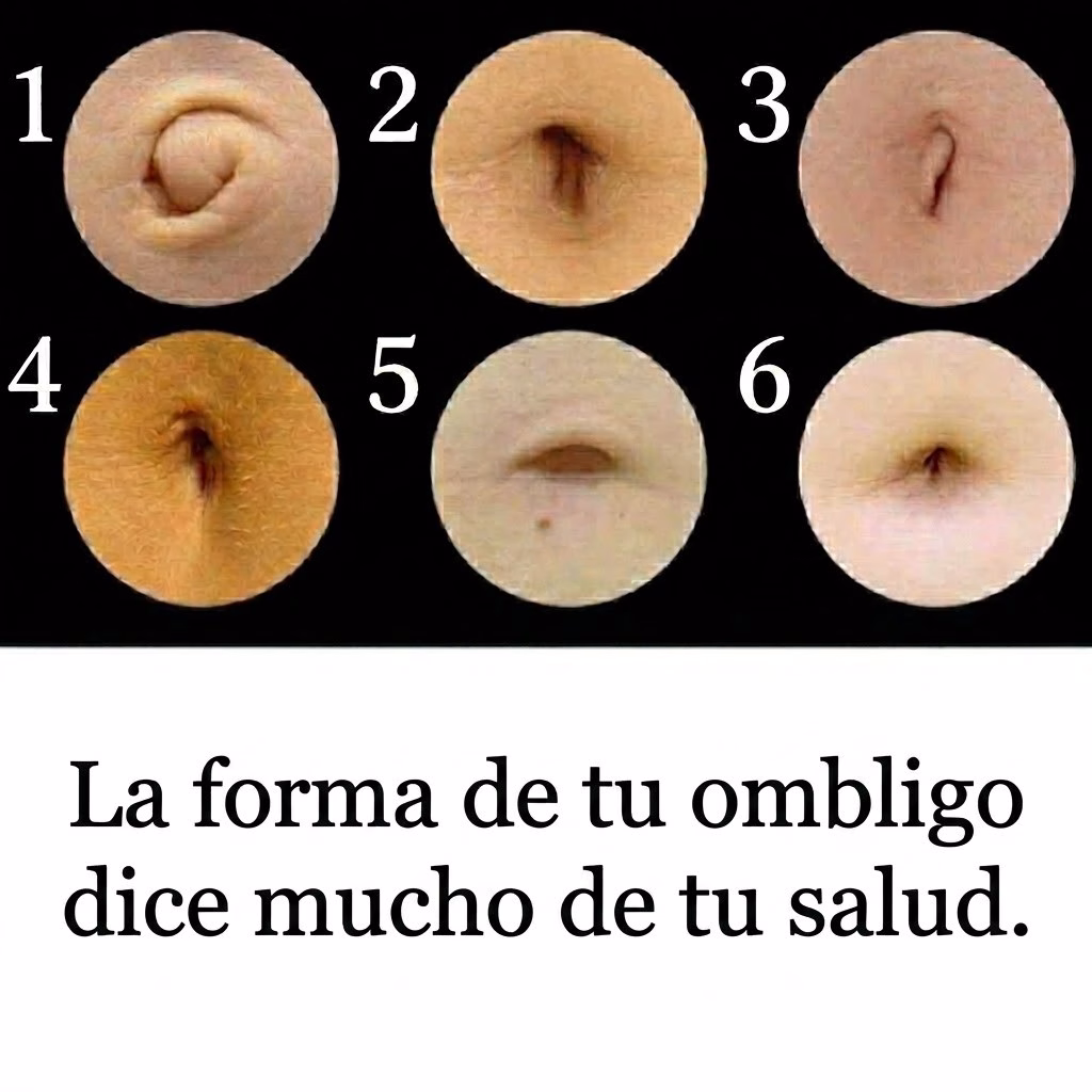 La forma de tu ombligo dice mucho de tu salud.