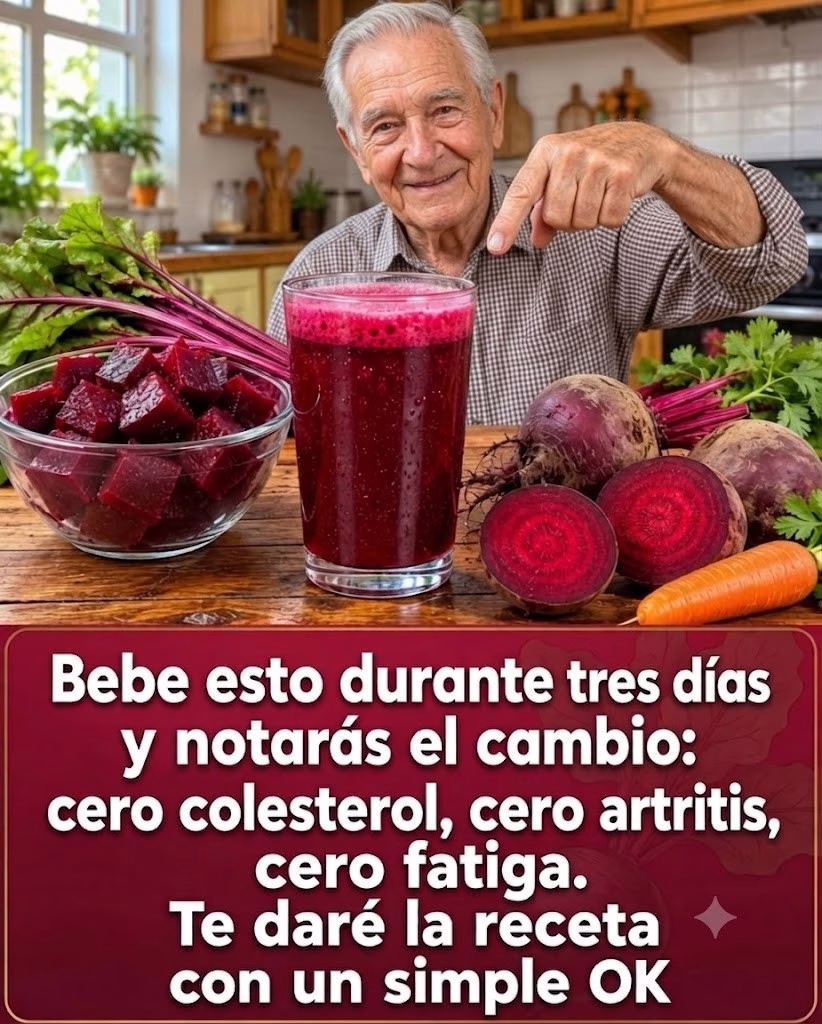 ¡Solo 3 días bebiendo esto: posible alivio de colesterol, articulaciones y cansancio!