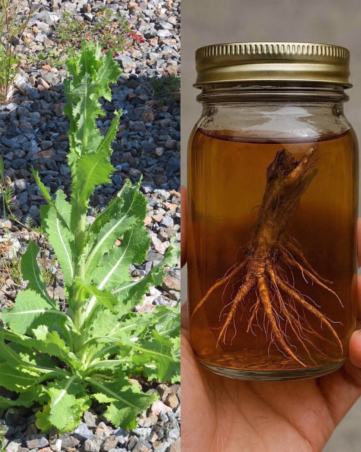 Raíz de lechuga silvestre: el calmante natural que depura y alivia el cuerpo