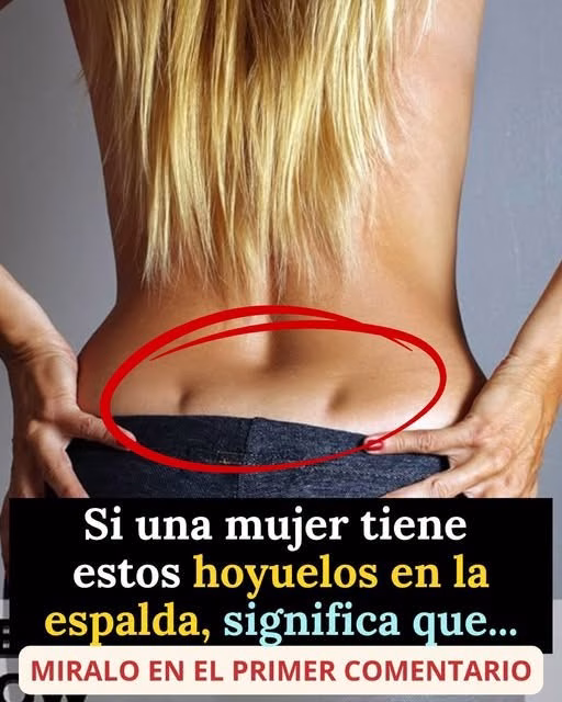 Los hoyuelos en la espalda de algunas mujeres: qué significan y qué revela la ciencia