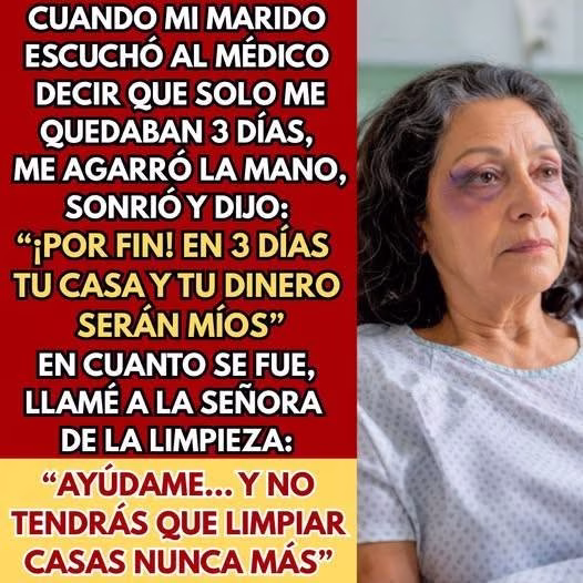 Historias reales: Cuando Los Doctores Dijeron ‘3 Días,’ Mi Esposo Sonrió Y Dijo: ‘Finalmente’