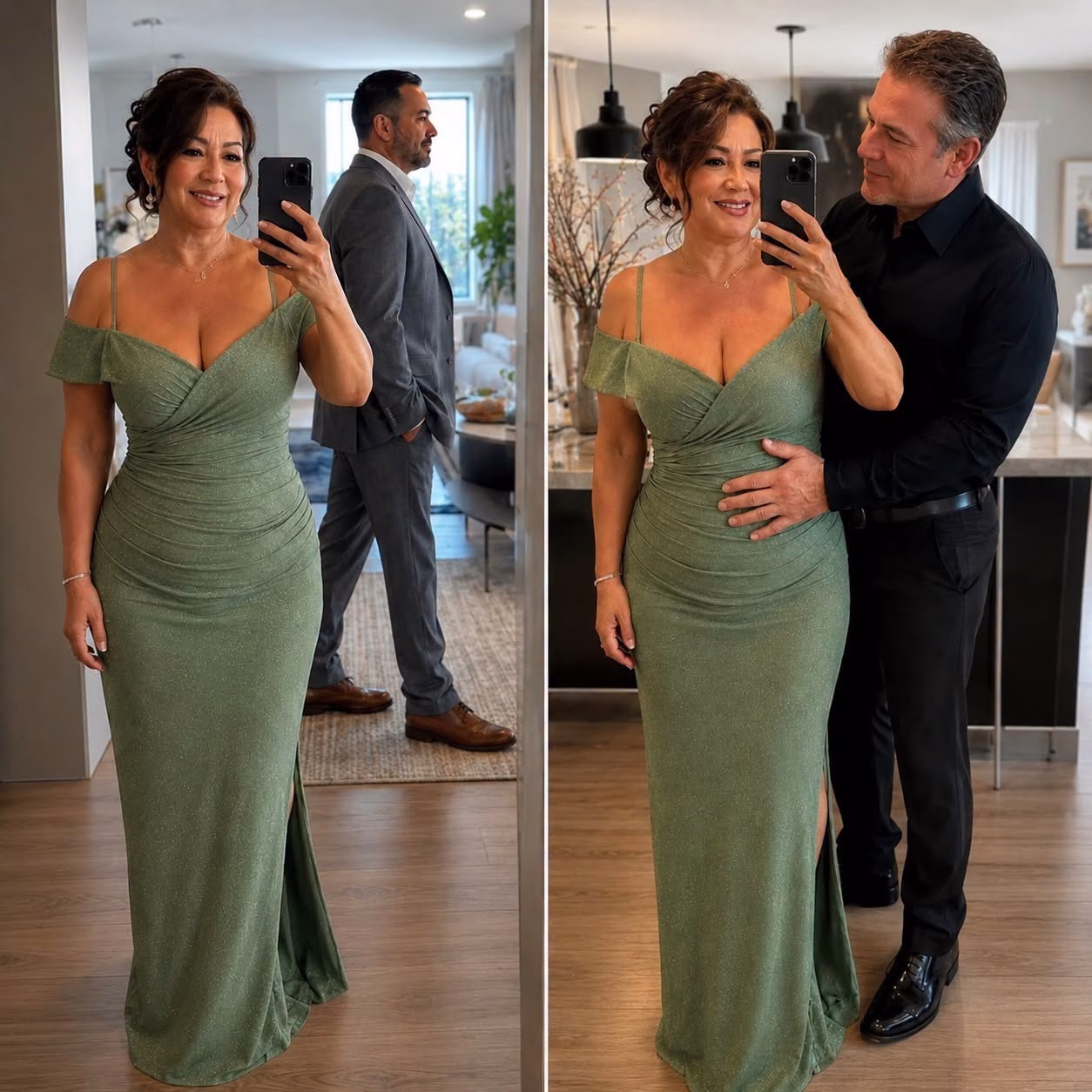 A los cincuenta descubrí que un vestido verde esmeralda podía cambiar mi vida entera